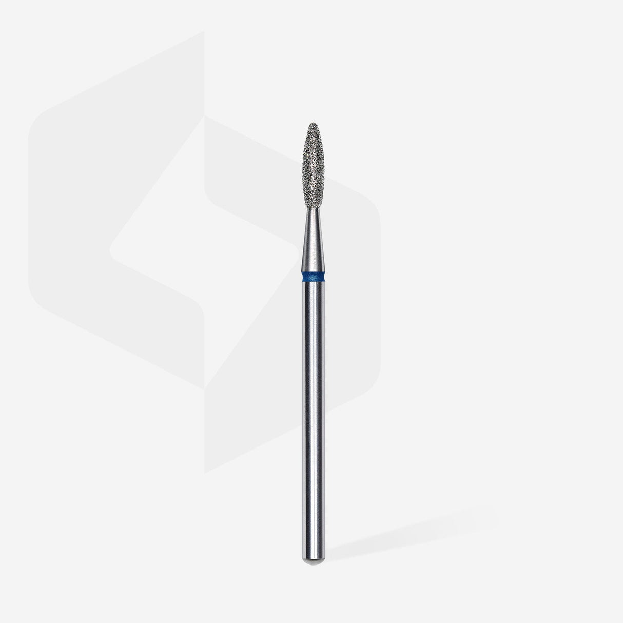 Bit #297 - Diamond Nail Drill Bit Flame Blue, Head Diameter 2,1 mm, Working Part 8 mm - EXPERT