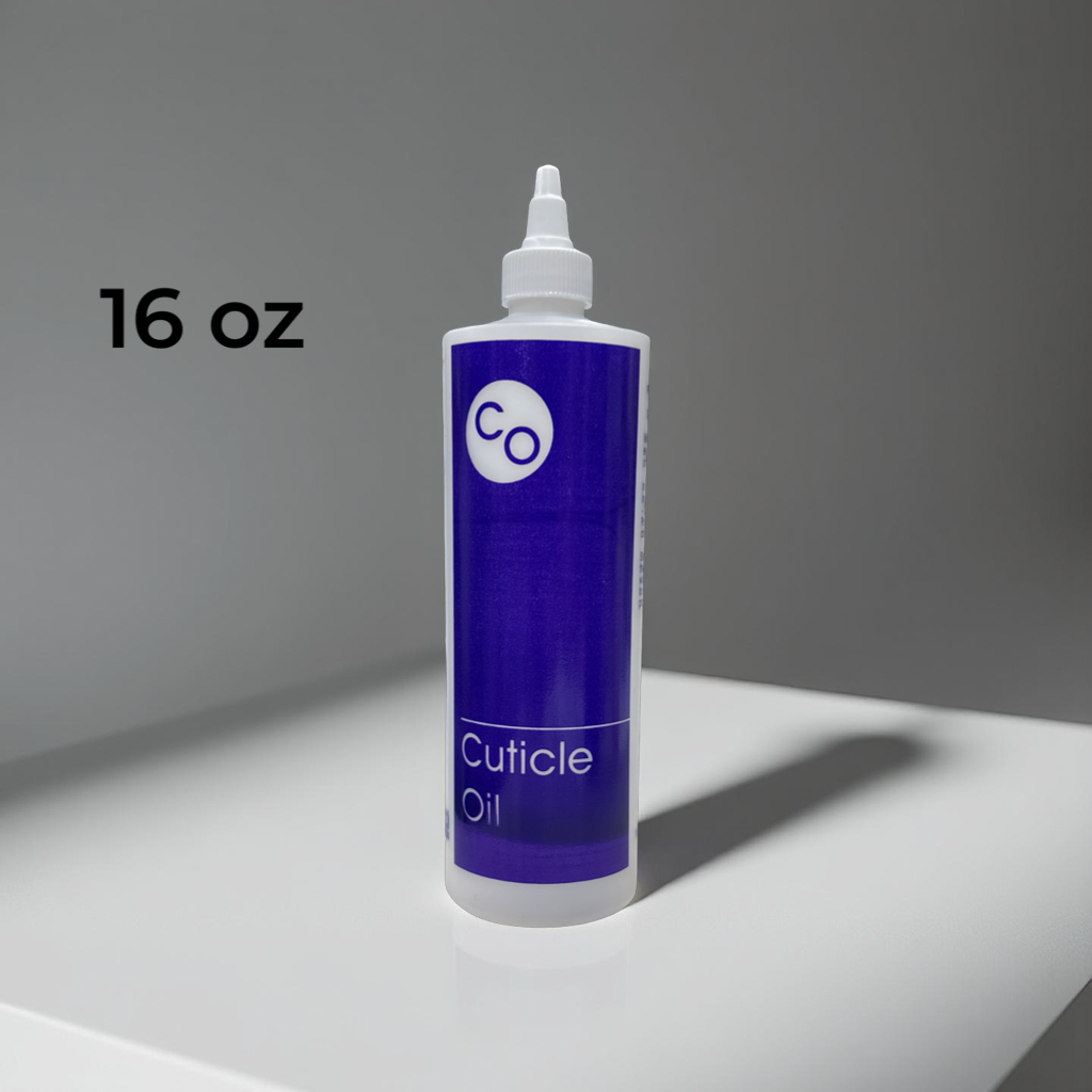 Empty Cuticle Oil Imprinted Bottle - 16 OZ Tolco