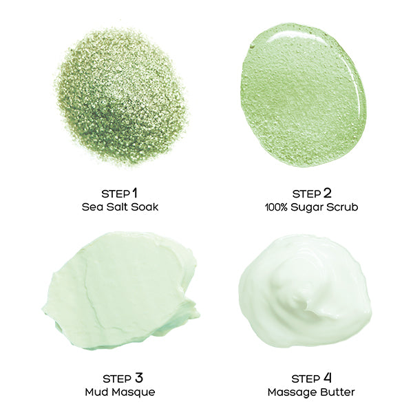 Pedi in a Box Deluxe 4 Step Sativa