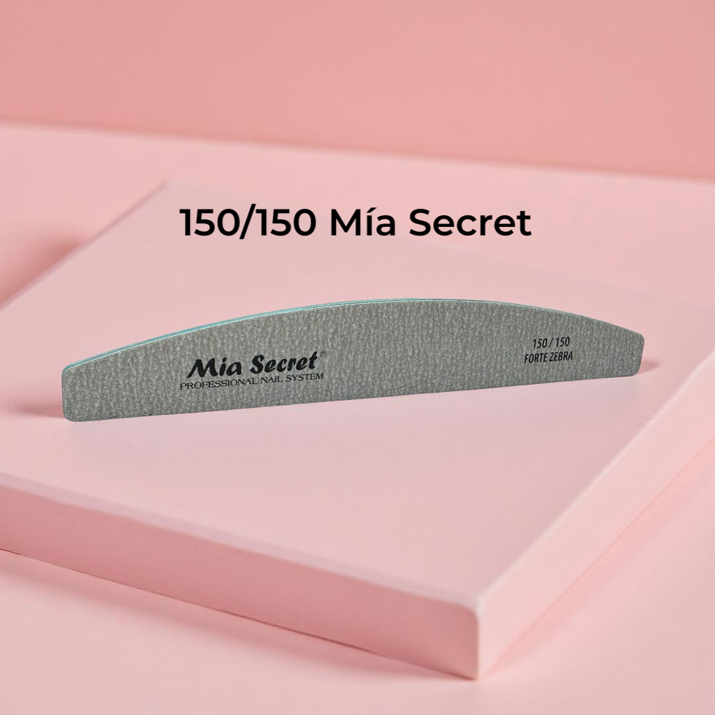 Half Moon Speedy Zebra Nail File 150/150 - SINGLE