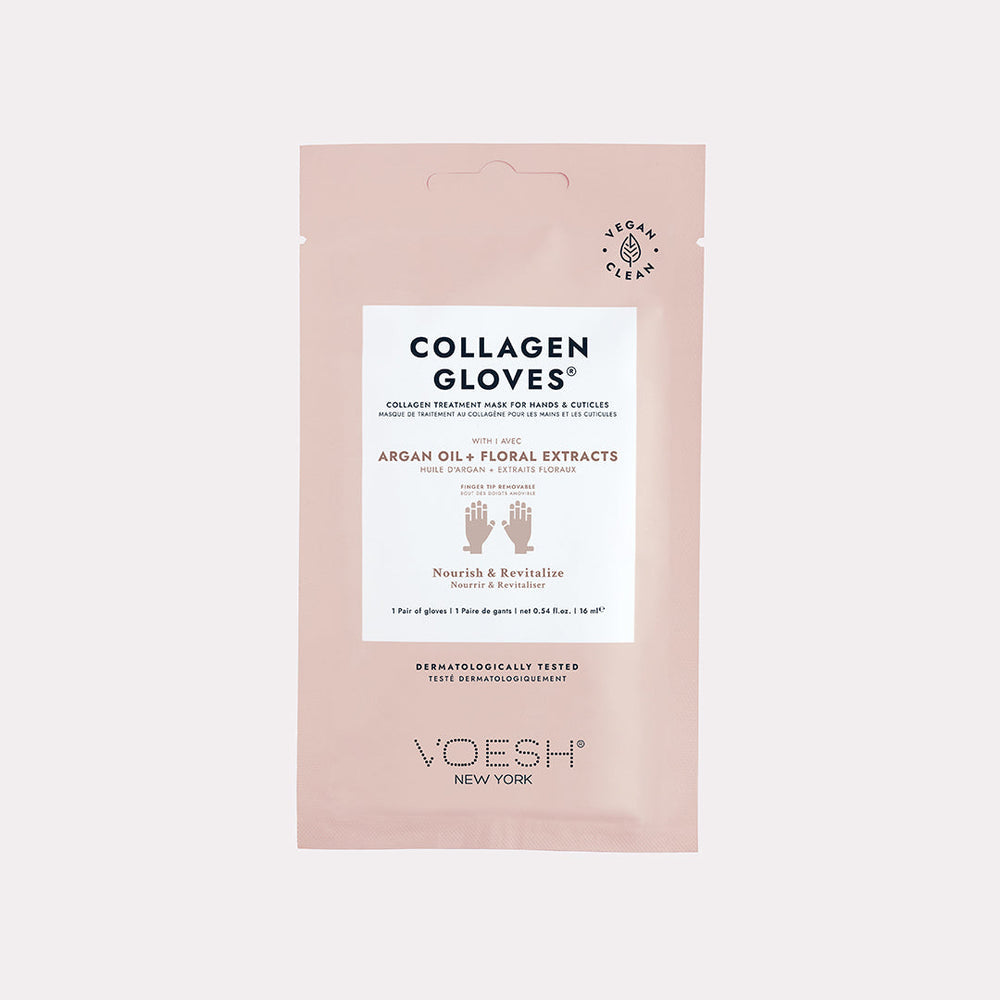 Collagen Gloves With Argan Oil + Floral Extracts - 1pc