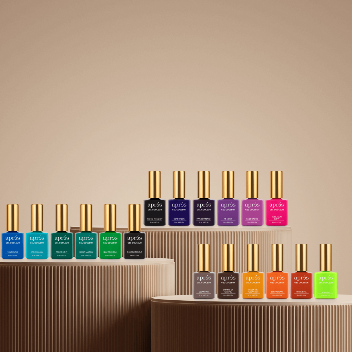 *Apres Jelly Collection - Gel Polish 18pc