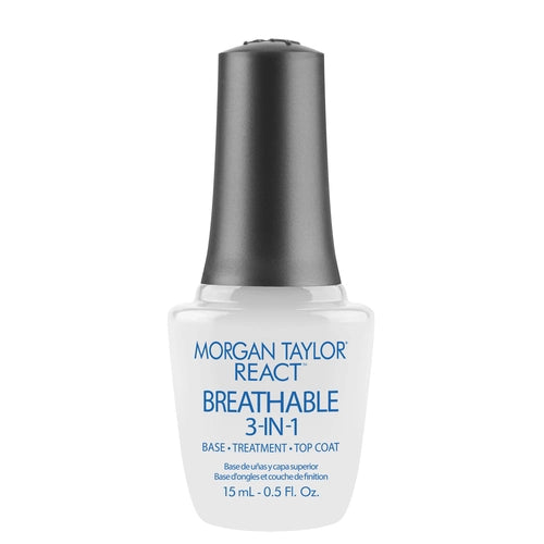 React Breathable - 3-IN-1 Base, Treatment & Top Coat - 15ml
