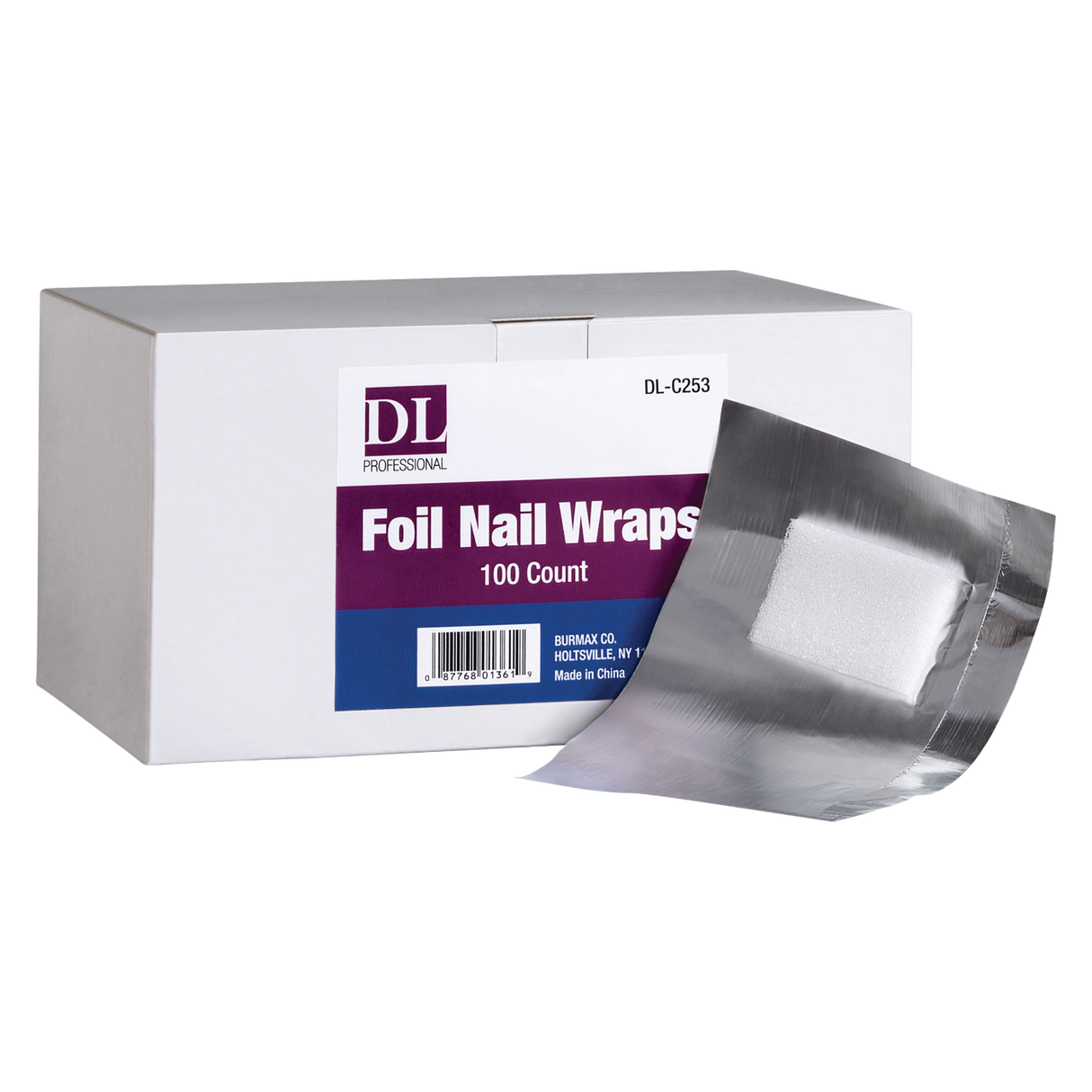 Foil Nail Wraps - 100pc Box