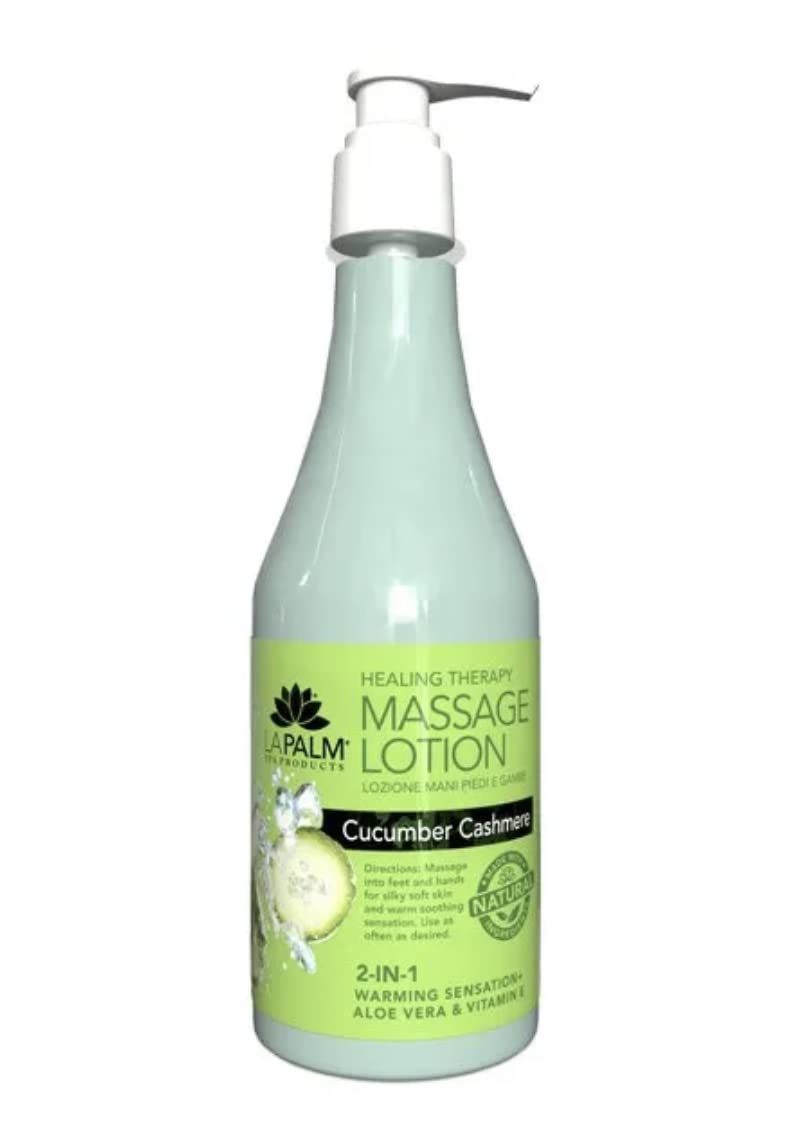 Massage Lotion 24oz - w/Pump - Cucumber Cashmere