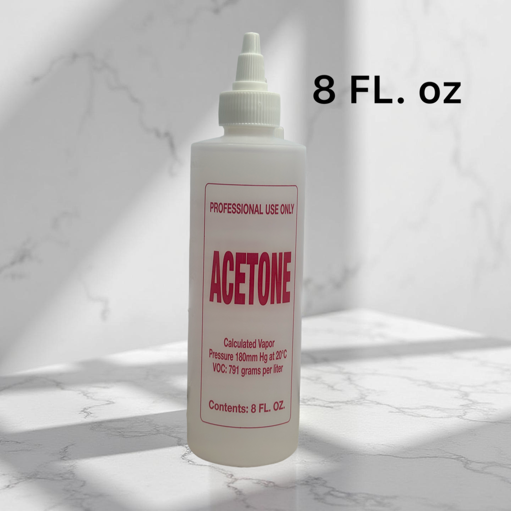 Pure Acetone - 8oz – Lunali Nail Supply
