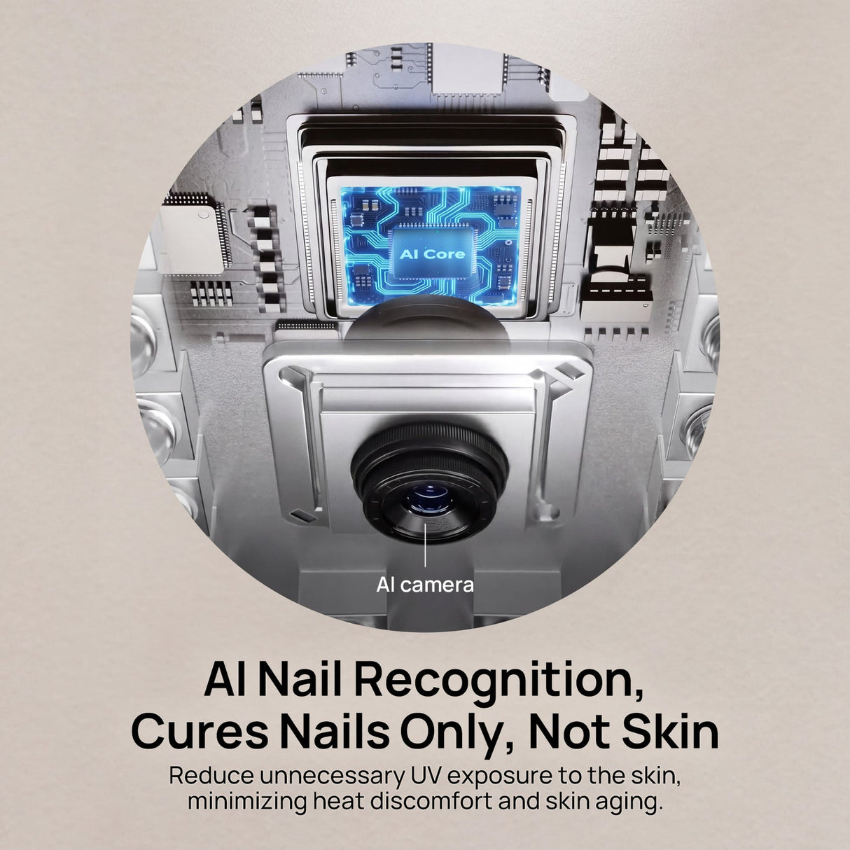 O Nail Rechargeable AI Nail Lamp - SUNX Pro Max