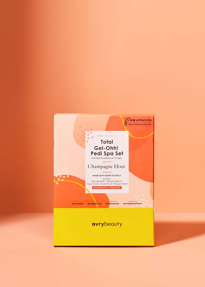 *Total Gel-Ohh! Pedi Spa 5 Step Set - Champagne Hour - (Case 50)