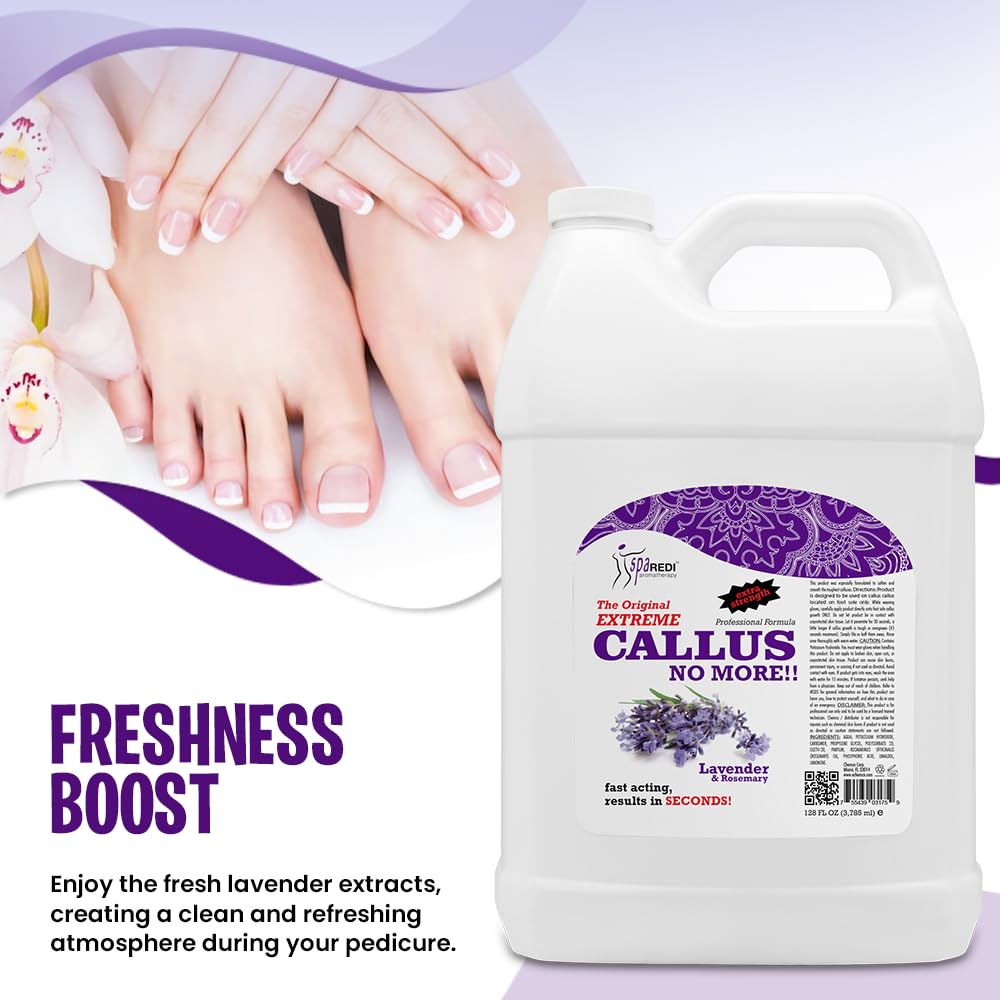 Callus Remover Lavender & Rosemary 128oz