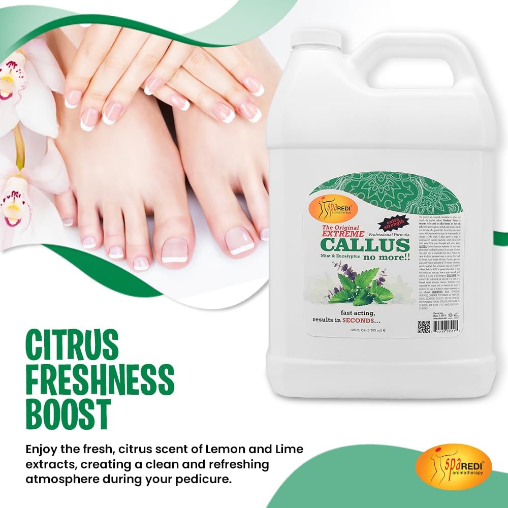Callus Remover Mint & Eucalyptus - 128oz
