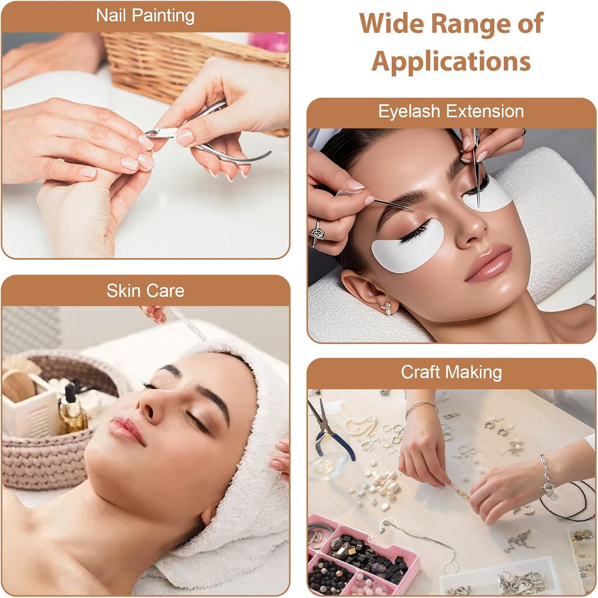 Rectangular w\ Rhinestone Foldable Table Lamp Large