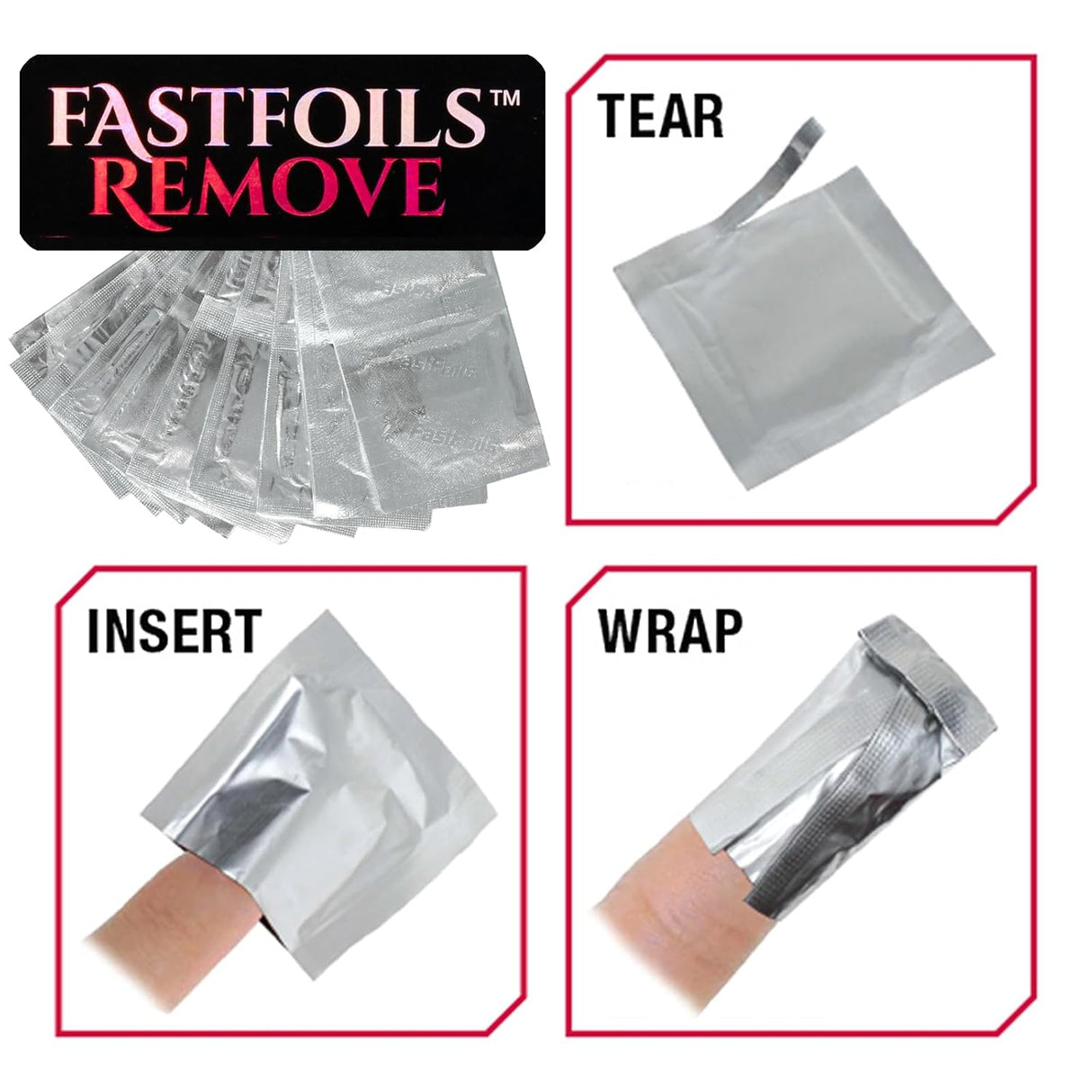Fast Foil Remover - 100ct