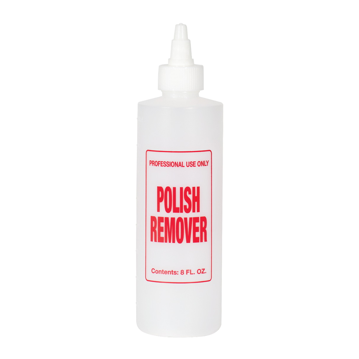 Empty Polish Remover Imprinted Bottle - 8oz