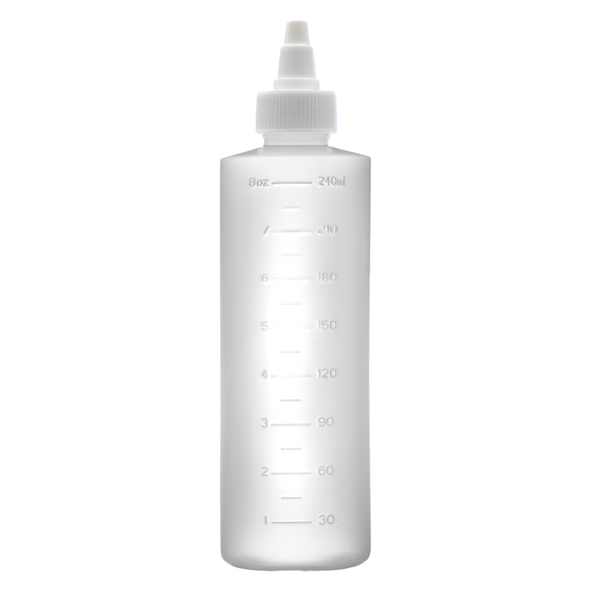 Frosted Twist Top Bottle, 8 oz.