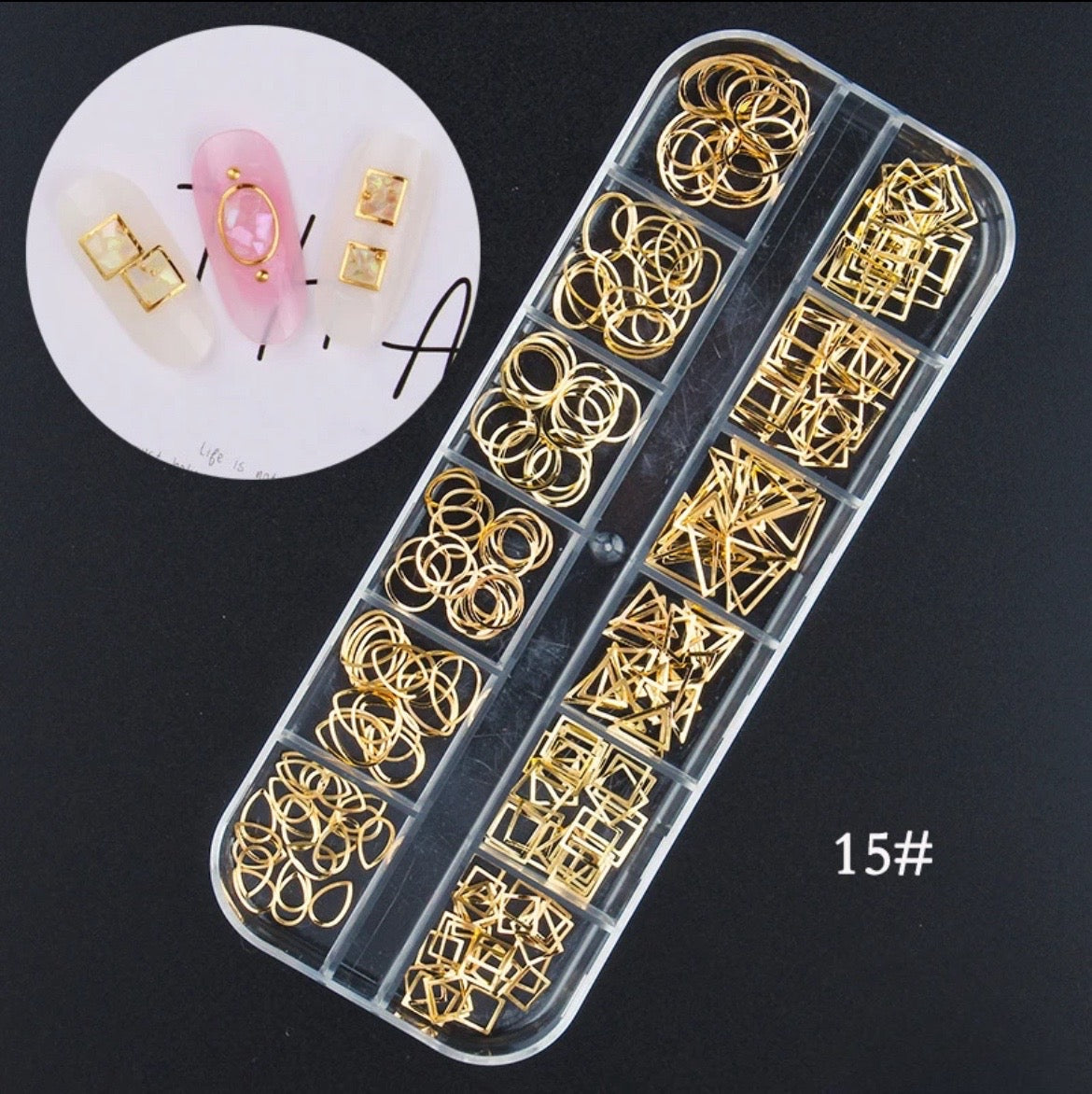 Gold Alloy Charms - Mix Box #15