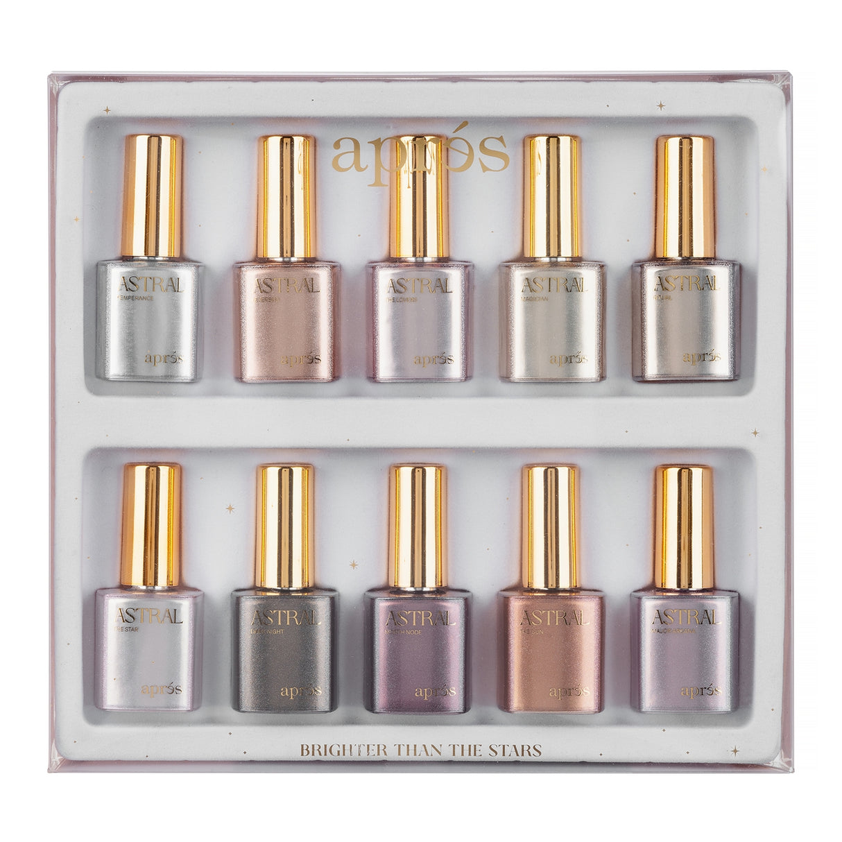 *Shimmery Cat Eye - Astral Gel Couleur, 10pcs Set
