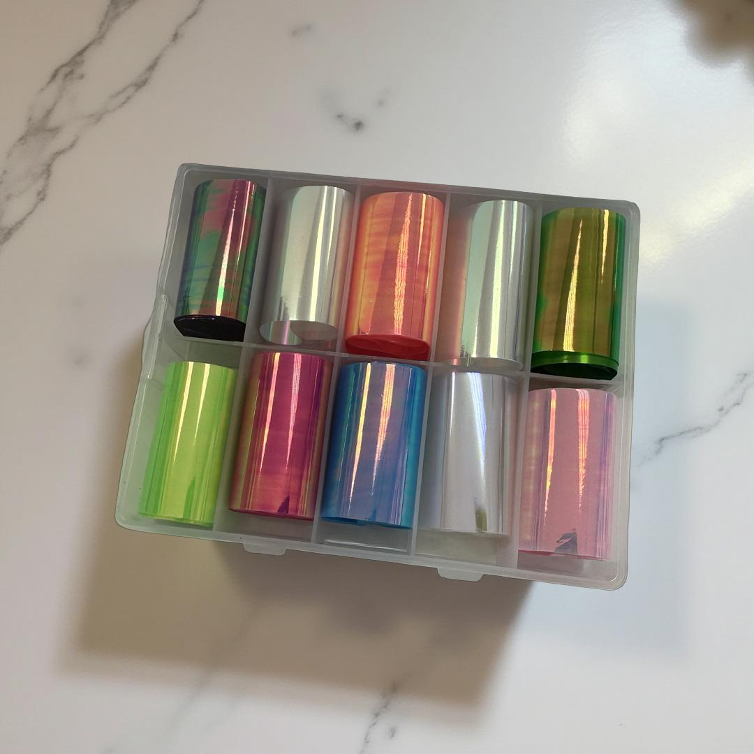 Transfer Nail Foil XKZ-076