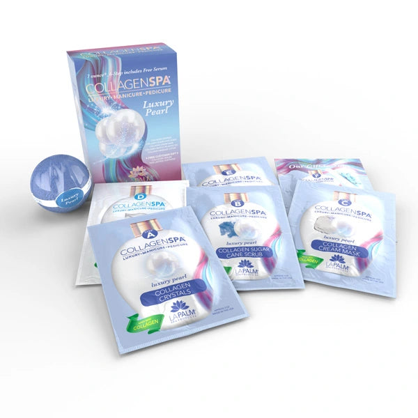 Collagen Spa 7 Step Spa Box + Bomber - Luxury Pearl