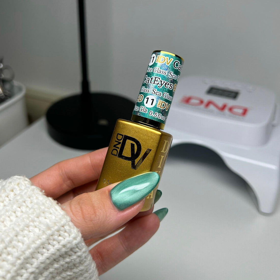 Diva 9D Cat Eyes Glass Ball #11 - Sea Glass