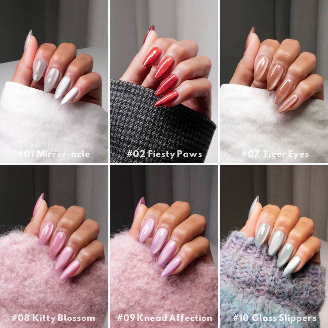 *Bundle DIVA 9D Cat Eye Glassball – 12 Set