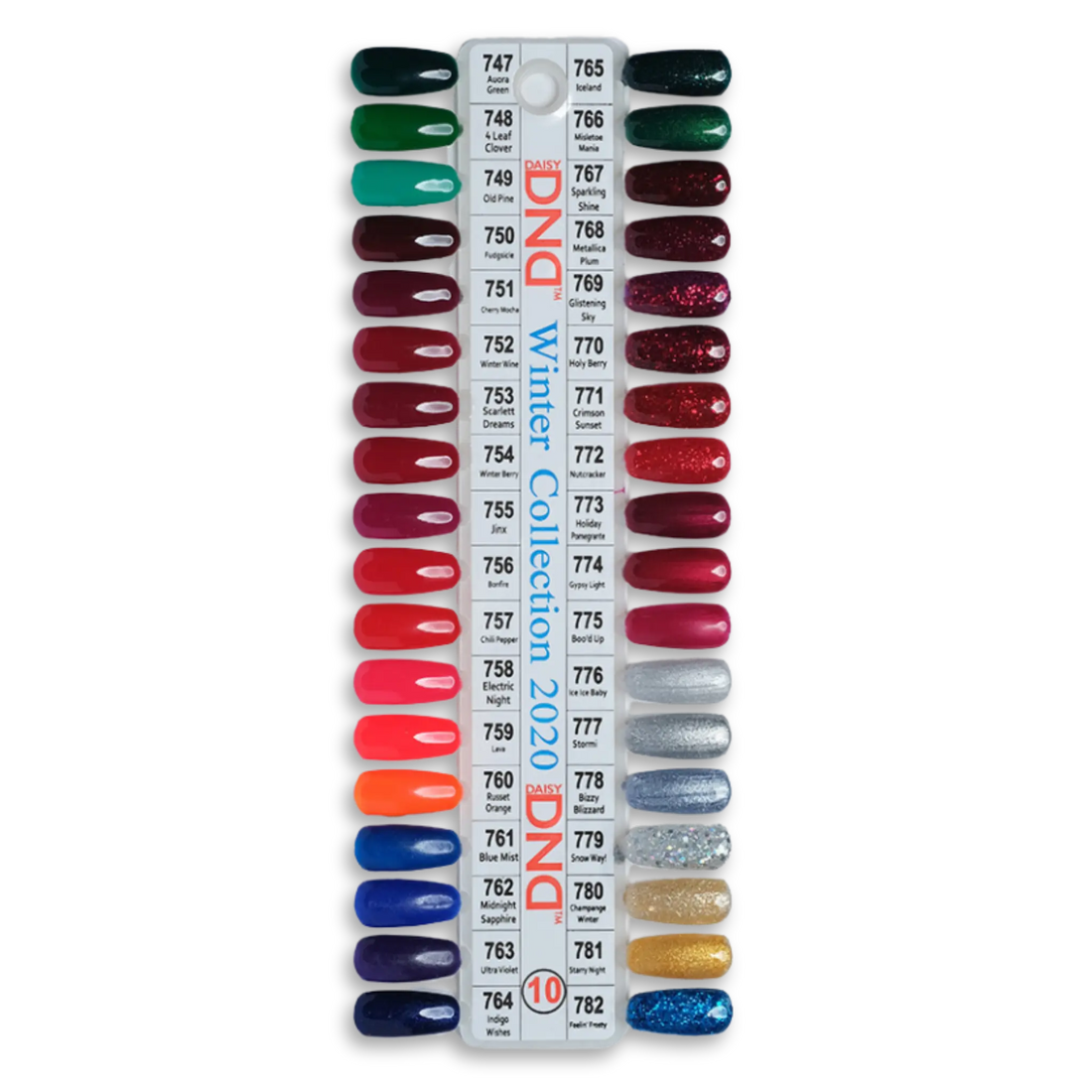 DND #10 Duo Color Swatches - Single