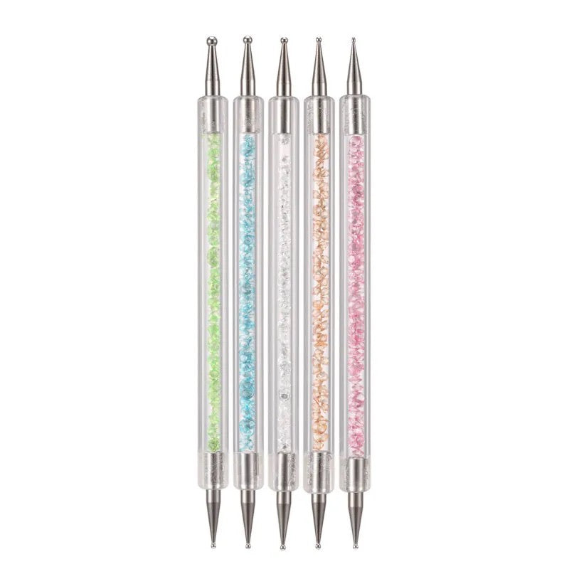 *5pc - 2 Way Dotting Pen Nail Tool