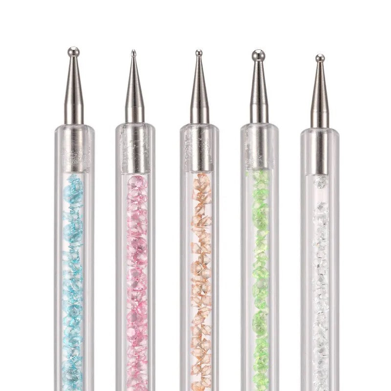 *5pc - 2 Way Dotting Pen Nail Tool