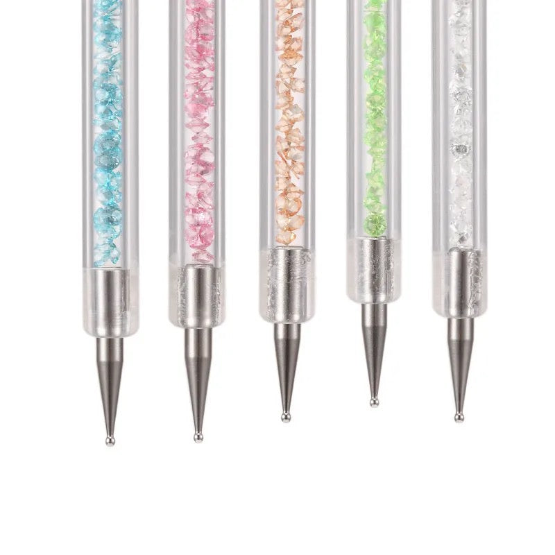 *5pc - 2 Way Dotting Pen Nail Tool
