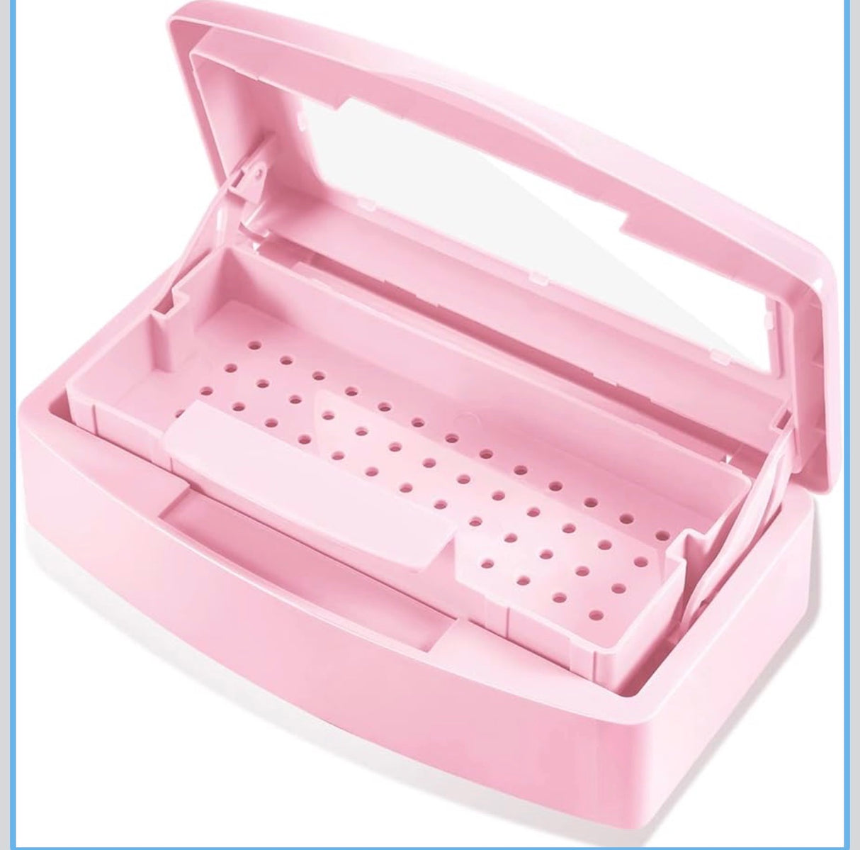 Plastic Sterilizing Tray -Box Pink