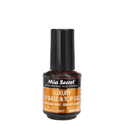 Luxury UV Base & Top Gel Mini 0.25oz -