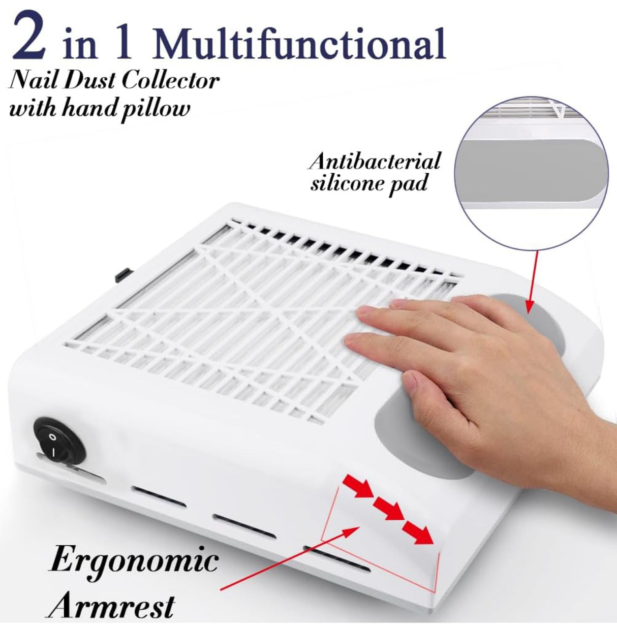 Nail Dust Collector 80 w.