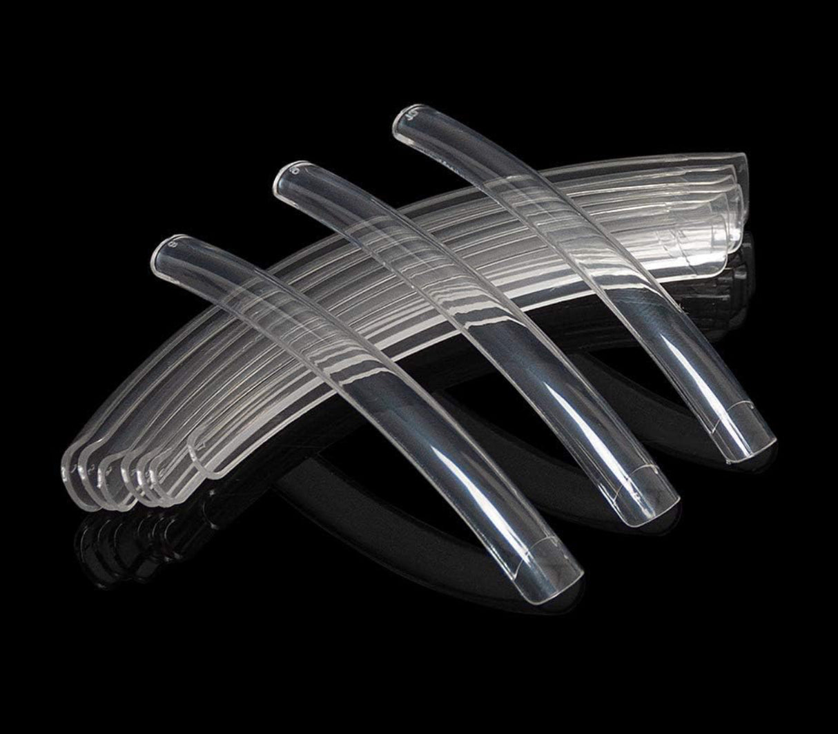 Curve Extra long Nail Tips 10 Pcs 0-10