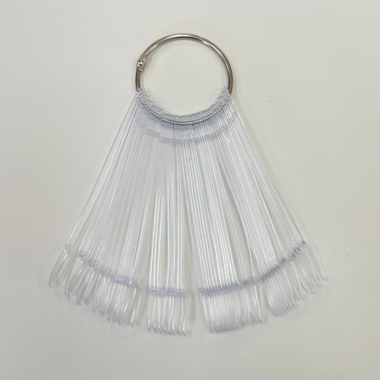 50pc. Round Nail Tip Display w/ Ring - #3
