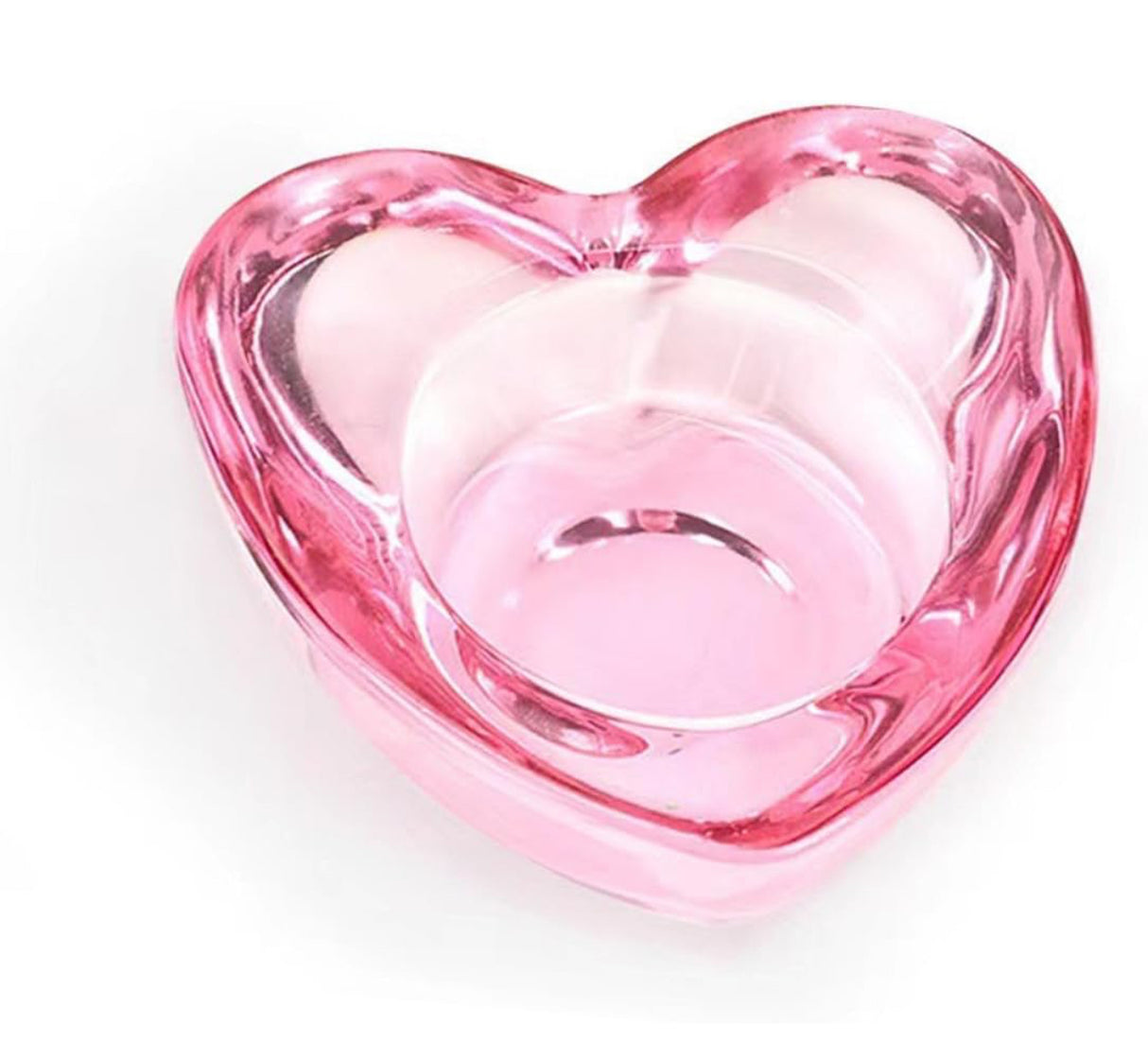 Heart Glass Dappen Dish