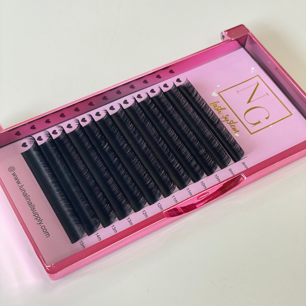 0.03 D Curl -  Mix 8mm to 15mm