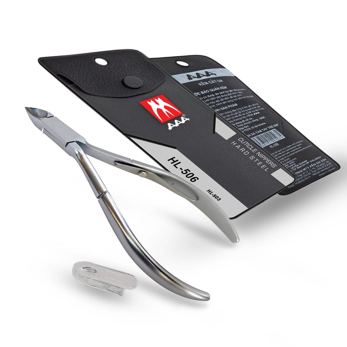 HL-506 Cuticle Nipper Full Jaw| Single Spring | Hard Steel