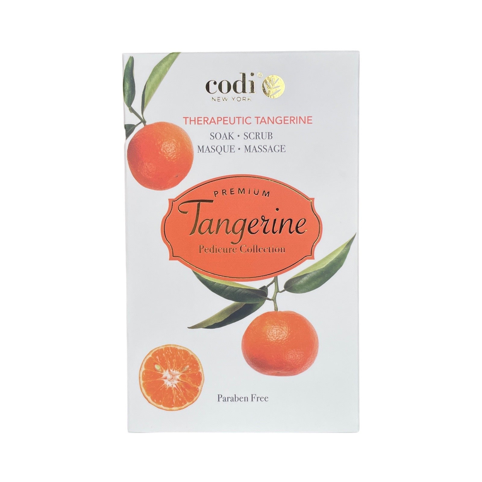 Codi 4-in-1 Pedicure Kit – Tangerine | Single Pedi Pack – Lunali