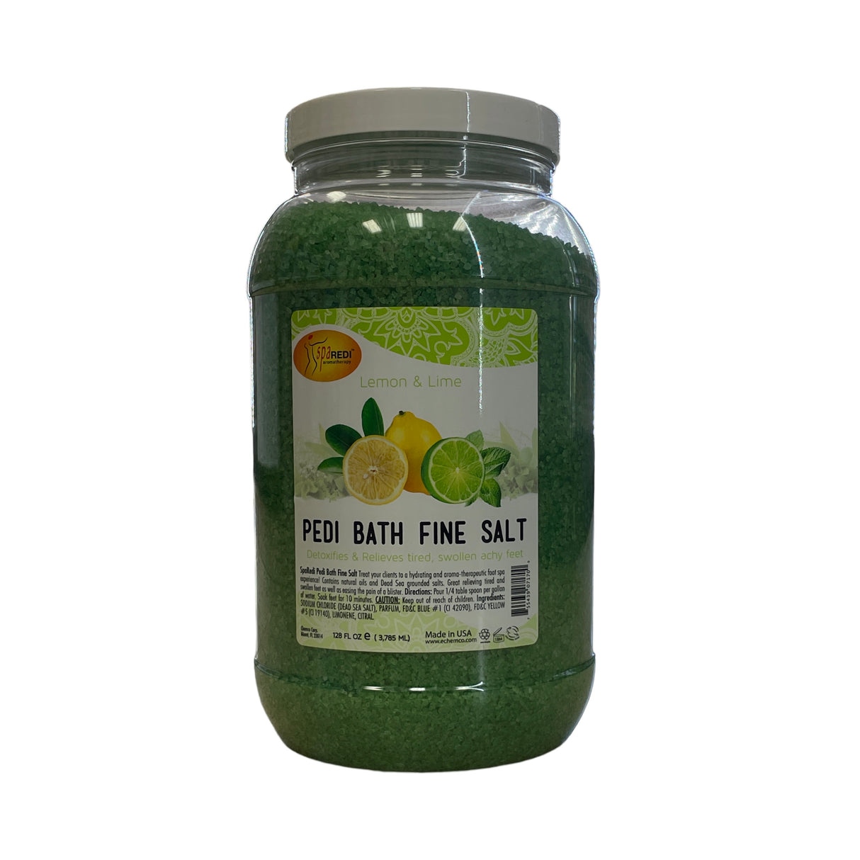 Lemon Lime Fine Salt - 128oz