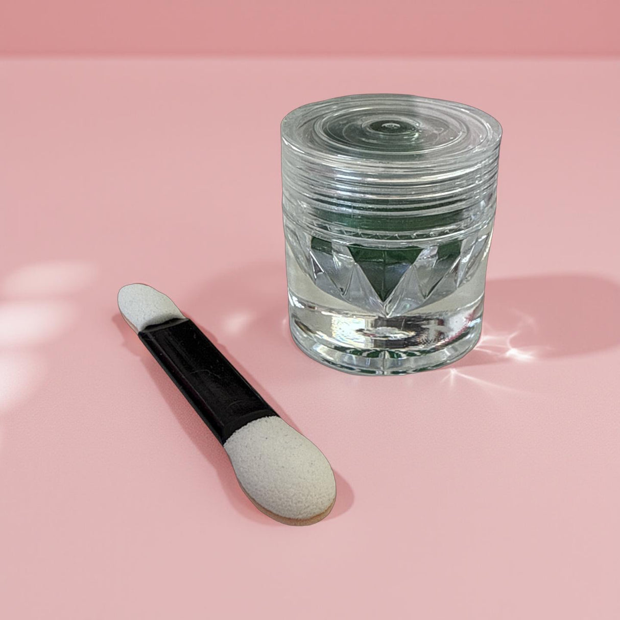 Chrome Nail Powder Dark Silver