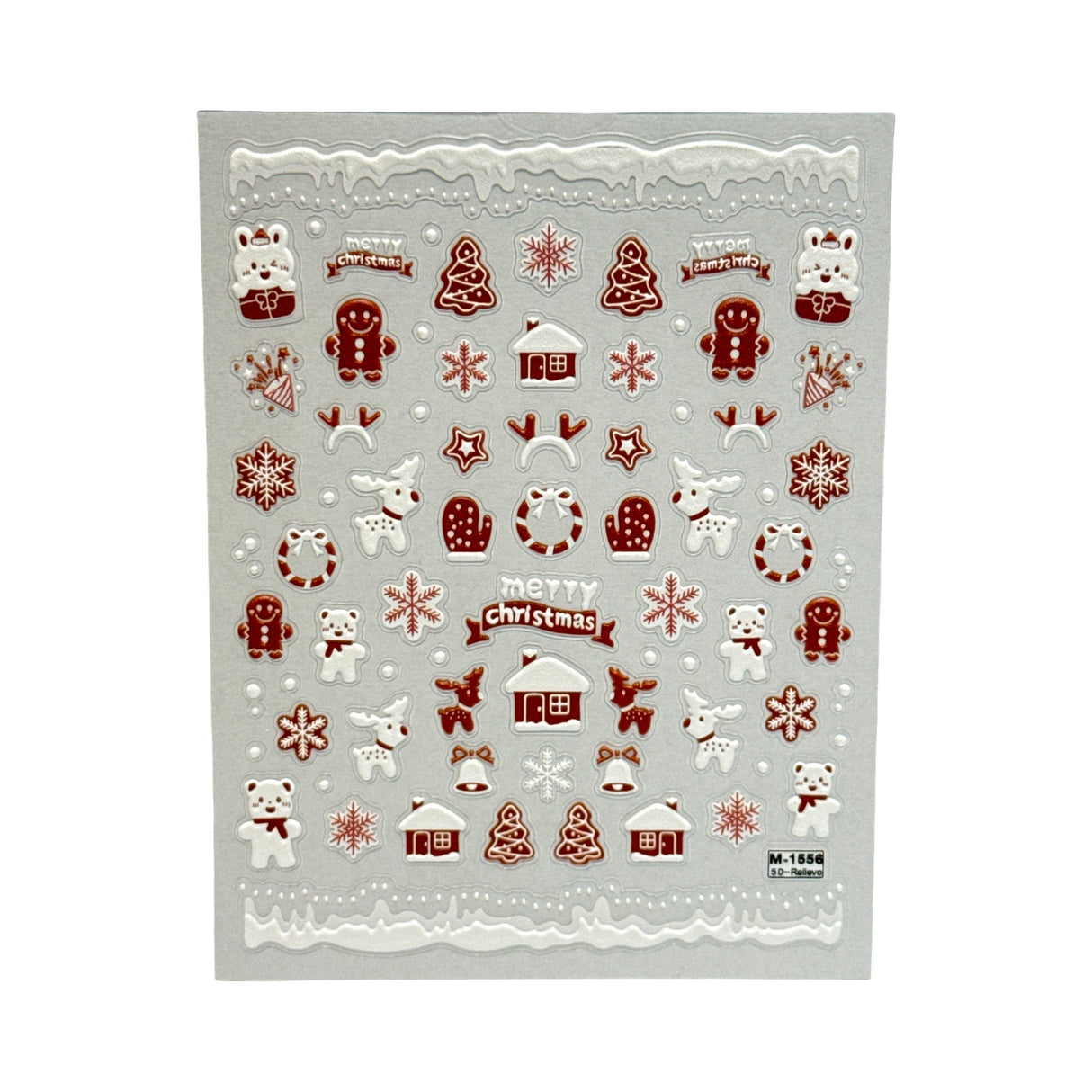 Christmas Nail Stickers M-1556