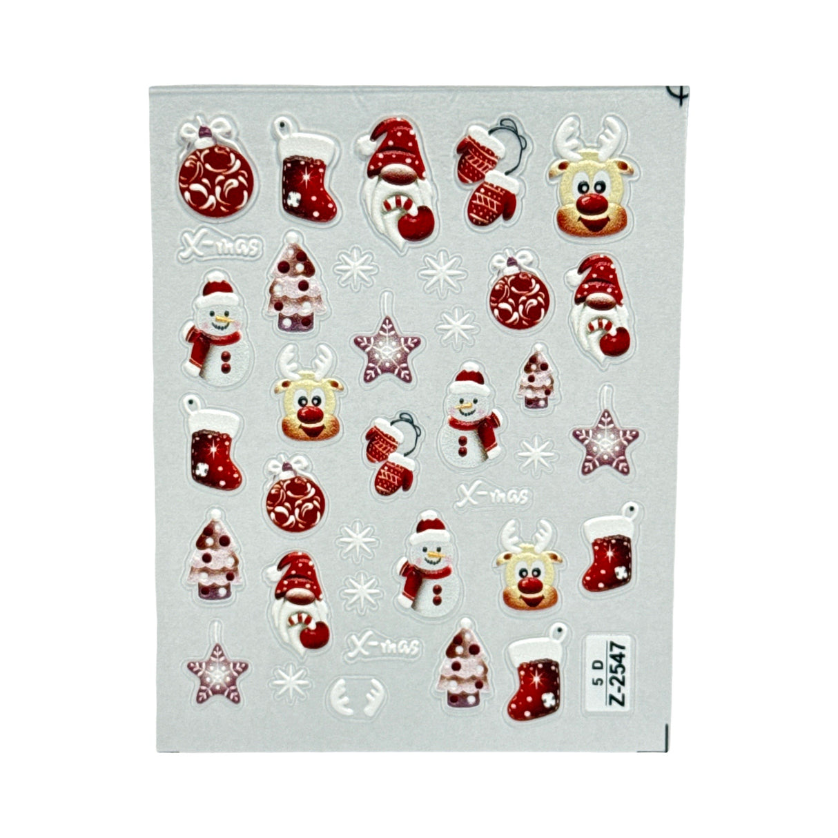 Christmas Nail Stickers Z-2547