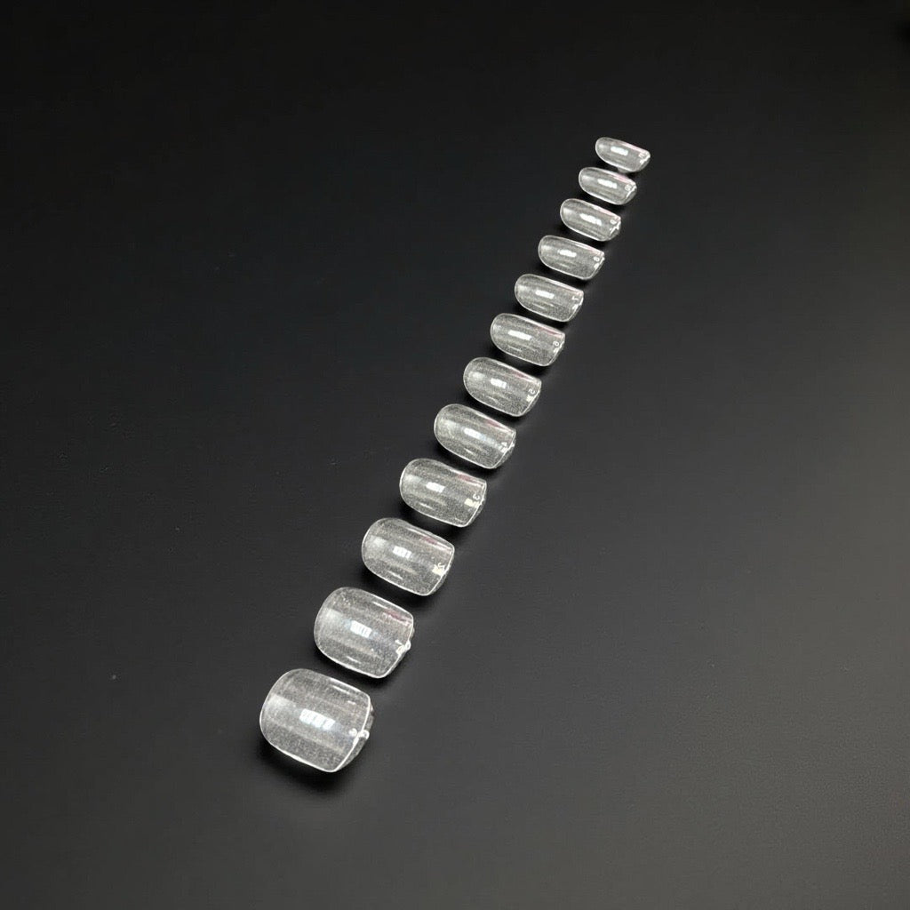 Full Cover Short Square Bag - 0 to 11 Clear (600pc)