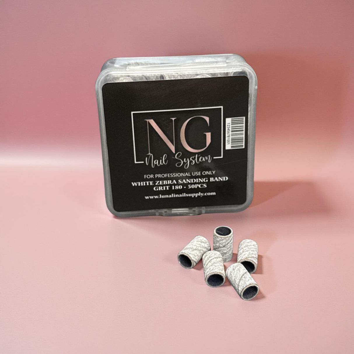 50pc White Zebra Sanding Band - 180 Grid