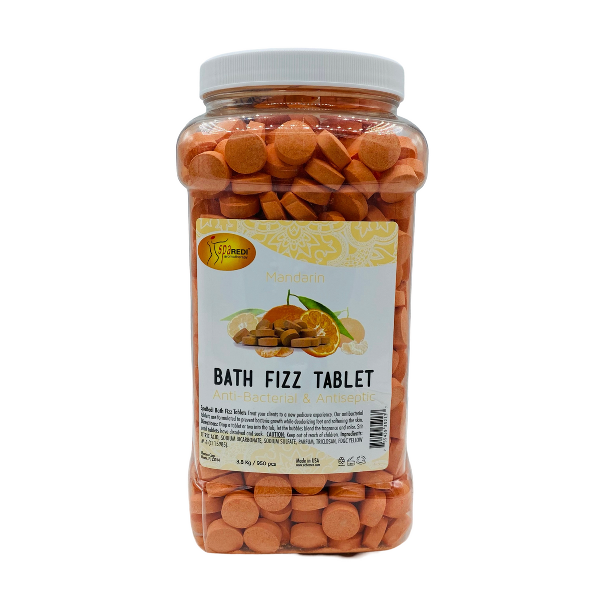 Mandarin Bath Fizz - 128oz (approx 950)