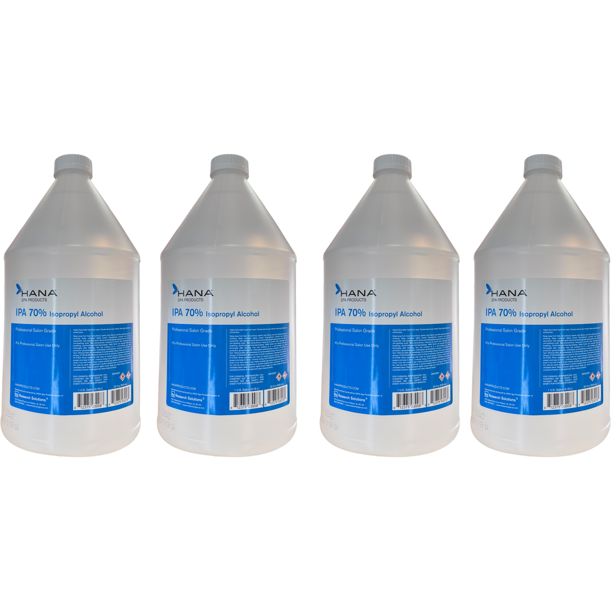 *Case Isopropyl Alcohol (70% )- 4 Gallon (HANA)