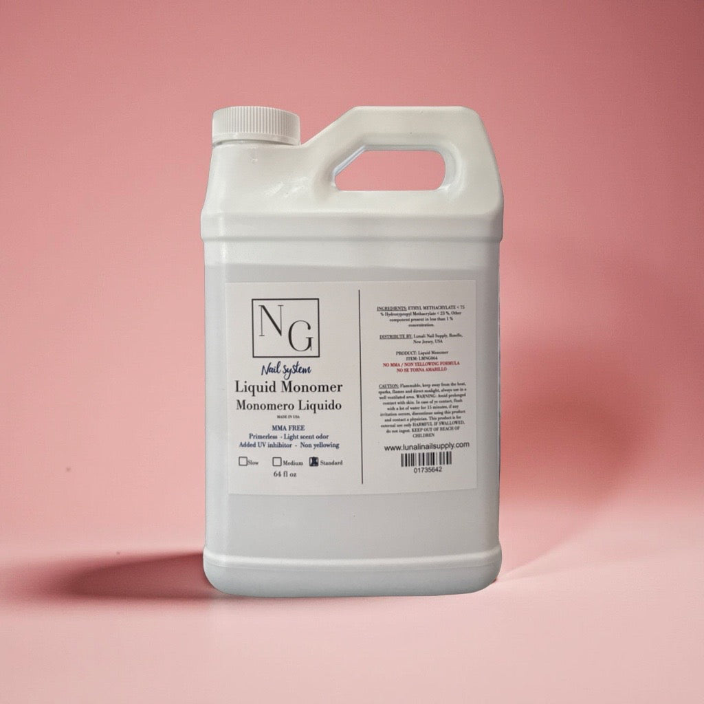 NG Nail System - Standard Dry Monomer 64oz (No MMA)