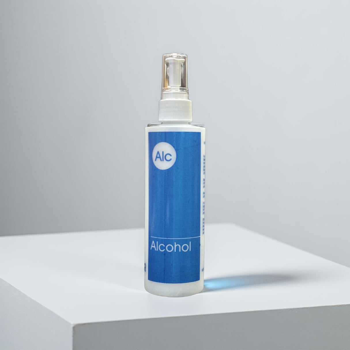 Imprinted Alcohol Empty Bottle 8oz - Tolco