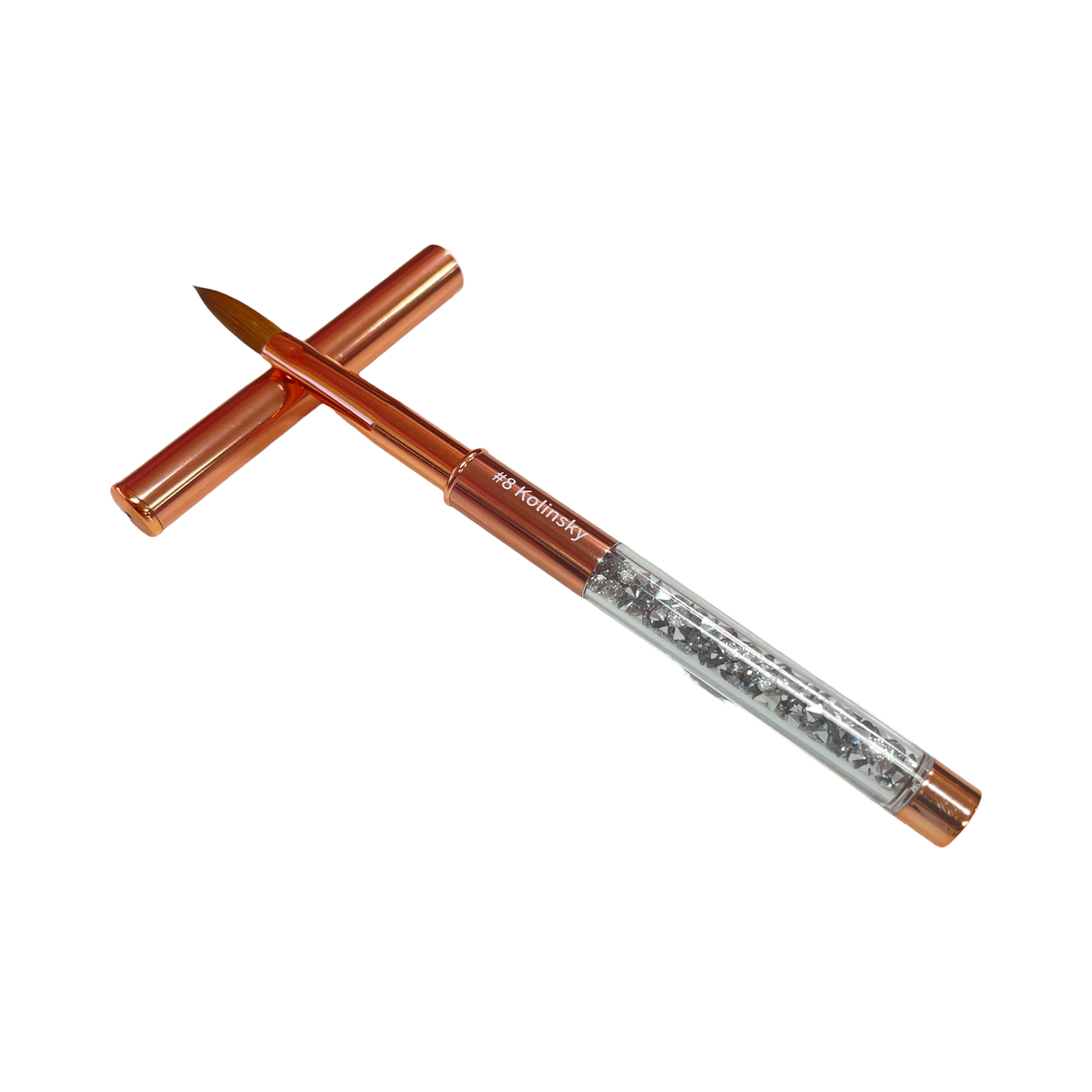 Rose Gold Brush #8 - 100% Kolinsky
