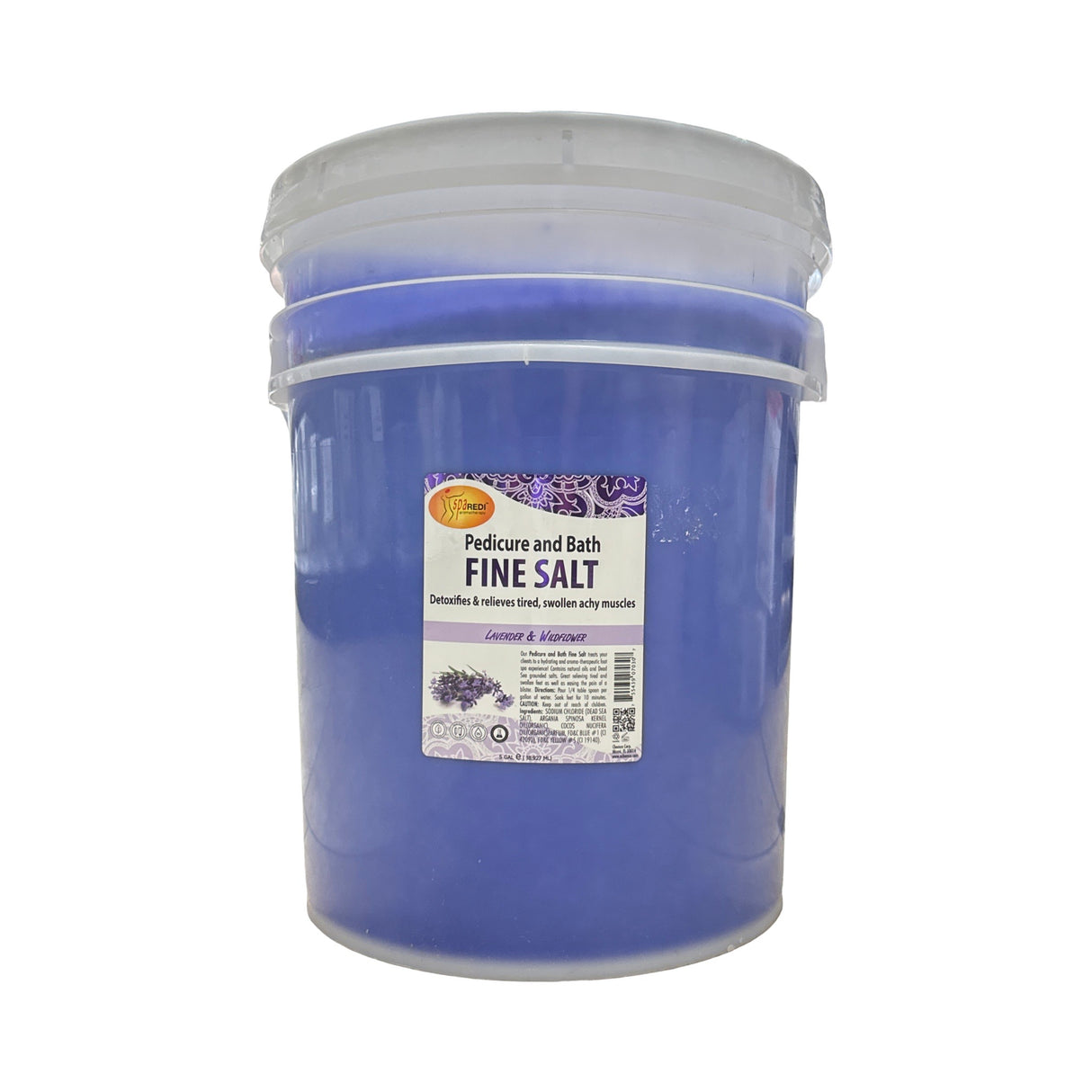 Lavender Fine Salt - 5 Gal Pail
