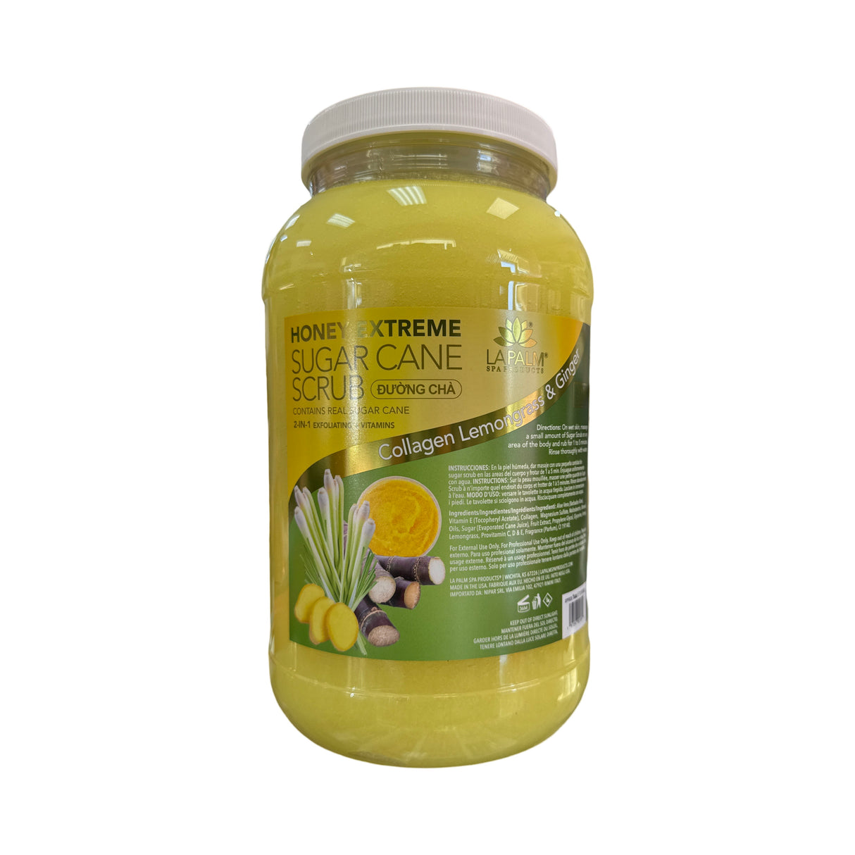 Sugar Scrub 128oz - Lemongrass & Ginger